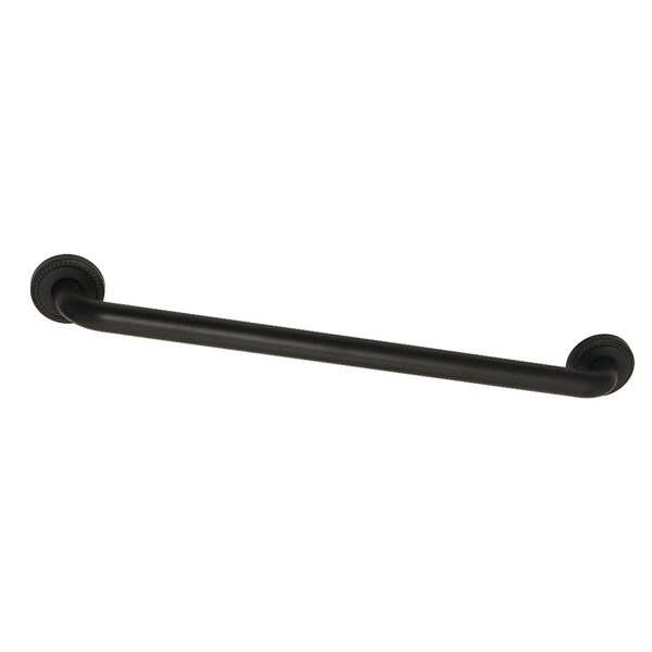 Kingston Brass DR814240 24-Inch x 1-1/4-Inch O.D Grab Bar, Matte Black DR814240 - main